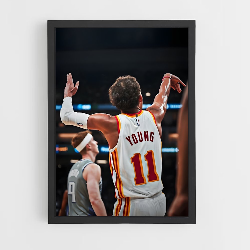 Poster Triomphe de Trae – affiche Basketball (vue 2)